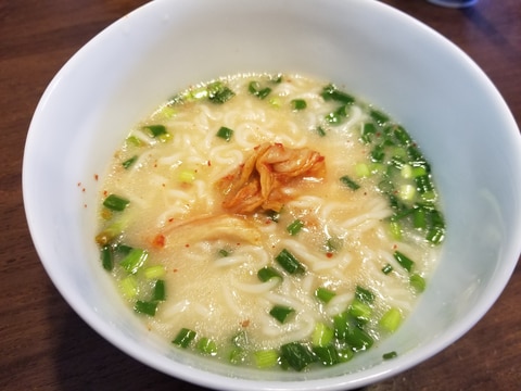 うまかっちゃんアレンジ☆キムチとんこつラーメン